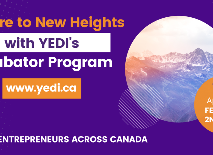 YEDI Incubator Program 2024 Ad