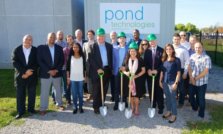 Pond Technologies Ground Breaking